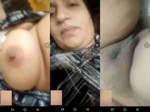 indian wives pussy and tits - Mature Indian wife showing boobs and pussy on VC - FSI Blog