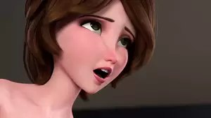 Big Hero 6 Butthole - Big Hero 6 - Aunt Cass First Time Anal (Animation with Sound) | xHamster
