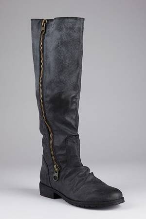 Flat Boots - NYLA Zino Flat boot. I want some cool grey boots! - though these are