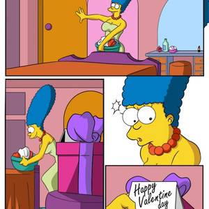 Cat Fears Simpsons Porn Comics - Comic porno de los Simpson â€“ El agujero de San Valentin