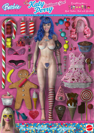 Katy Perry Cosplay Porn - Katy Perry, California Gurl Barbie Doll by PaulSuttonArt on DeviantArt
