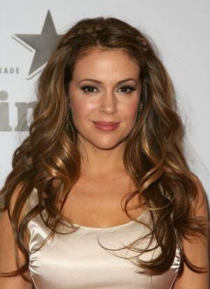 Lesbian Licking Pussy Alyssa Milano - Do you find Alyssa Milano face attractive? - Sexuality