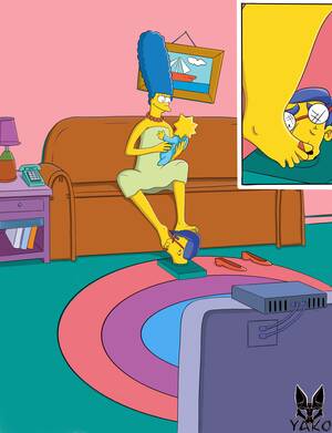 Marge Simpson Cartoon Porn Feet - Marge Foot Slave by YakoSlave on DeviantArt
