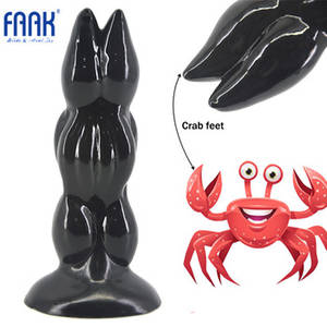 monster anal plug - FAAK Monster Butt Plug Sexual Toy New Animal Porn Crab Dildo Anal Toy Drop  Shipping Fast