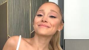 ariana grande celeb upskirts - Ariana Grande Gets Emotional While Admitting She's Had Face Injectables