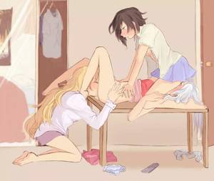 anime lesbian sex threesome - Girls Fun, Manga Girl, Anime Girls, Fairy Tail Girls, Ruby Rose, Hot Anime,  Pajama, Yuri, Wolf