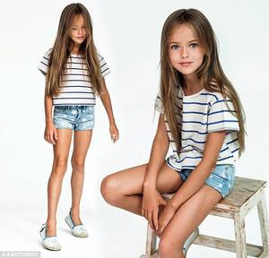 naked mini girls - Photo sessions for Kristina usually take a full day but her mother says it  is a