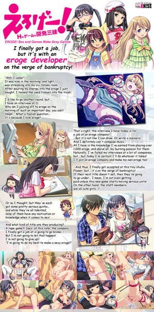 eroge hentai sex - I finally got a job, but it's with an eroge developer on the verge of
