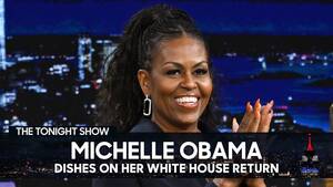 Michelle Obama In Xxx Rated Porn - Michelle Obama Dishes on Her White House Return and Her Friendship with  Oprah Winfrey | Tonight Show - YouTube