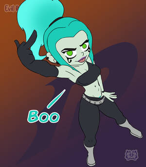 Danny Phantom Porn Belly Button - Rule 34 - armpits belly belly button blue hair blue skin danny phantom  ember mclain evil raccoon ghost goth goth girl gothic green eyes makeup  medium breasts middle finger nickelodeon pelvic line
