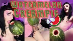 ladyboy cums in melon - watermelon Tube | Trans Porn Videos | TGTube.com