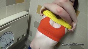Bathroom Pov - Redhead teen banged in public restroom pov - XVIDEOS.COM