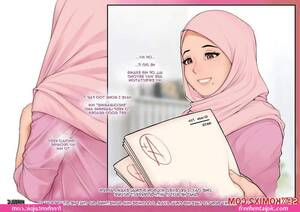 Hijab Cartoon Porn Captions - Son s bully fuck hijab muslim mom comic - Manga 1