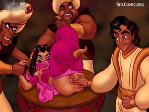 aladdin cartoon sex - Aladin xxx Jamin Desnuda - Cartoon Porno