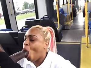 Black School Bus Porn - Houston School Ebony Bitch Masturbates Black Monster Cock On Public Bus -  Porn365.video