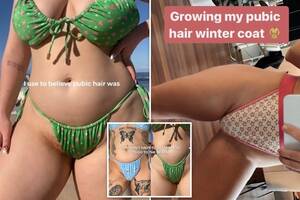 hairy amateur nude beach sex - Women are refusing to shave their bikini areas in latest summer trend