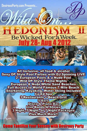 hedonism nude beach party - Wild On..... Hedo II Hedonism II Negril Jul 28, 2012