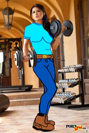 Edited Porn - Girl look at that body. Ahh. I work out!