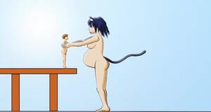 naked and pregnant cartoon - Giantess vore animation: Pregnant Vore animation - ThisVid.com