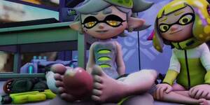 animated footjob cumshot - Animated Hentai Footjob Compilation - Tnaflix.com