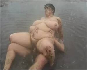fat girl naked mud - Fat woman fucked outdoors in the mud watch online