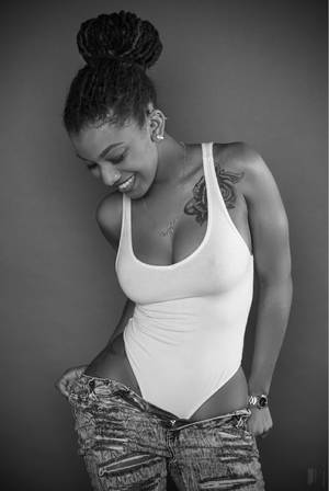 beautiful black and white sex - Erotic black women photography in black and white