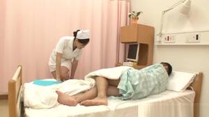 jap nurse gives handjob hottie - Naughty Japanese nurse gives her hot patient a hand job - VJAV.com