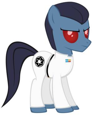 Grand Admiral Porn - Grand Admiral Thrawn Pony!