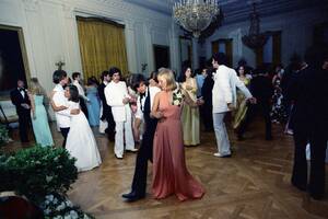 caption drunk sex orgy wedding - Remembering a Wild Night at the 1975 White House Prom | Vanity Fair