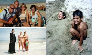 fun beach nudes - Awkward Family Photos' most embarrasing beach holiday snaps | Daily Mail  Online