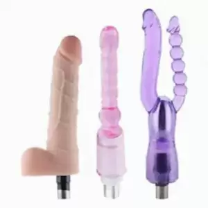 Double Headed Toy Sex - 3XLR Sex Machine Attachment Combo-Double Headed Dildo for Man Female |  Pornhint