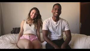 interracial couple sex cam - Interracial couple fuck on camera for the first time