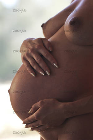 9 Months Pregnant - Sensuality curves of young pregnant women