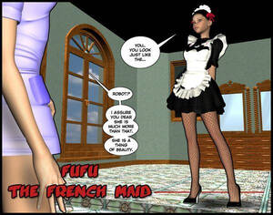 french maid anal animated - Shemale French Maid Cartoon | Anal Dream House