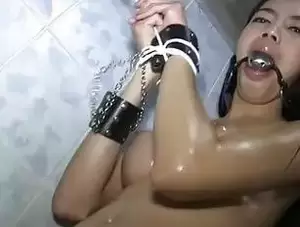 asian shemale handjob - Asian shemale handjob with cumshot ep47 - Tranny.one