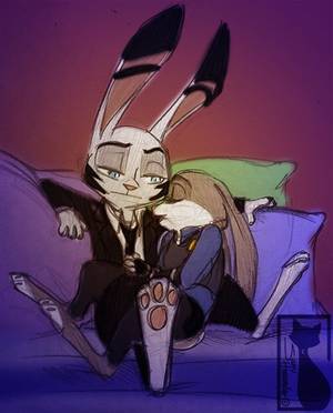 Judy Hopps Maid Marian - Jack Savage & Judy Hopps