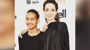 Angelina Jolie Real Blowjob - Angelina Jolie hires sons Maddox, Pax to work on her new film - Daily 24x7  News