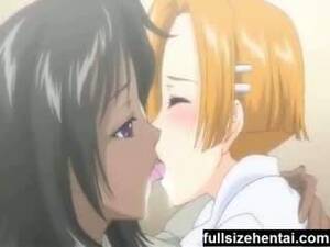 blonde and brunette lesbian hentai - Tanned And Blonde Lesbian Hentai : XXXBunker.com Porn Tube