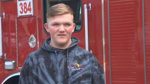 Dad Boy Porn - Molalla firefighters honor local heroes, boy who used CPR to save his dad's  life