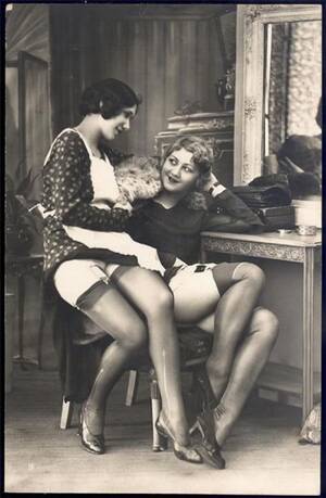 flapper erotica - When a glimpse of stocking was something shocking: Vintage erotic postcards  of 1920's flappers | Dangerous Minds