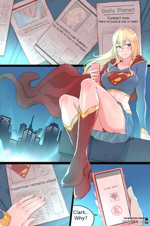 Anime Supergirl Porn - Supergirl's Secret Trouble porn comic - the best cartoon porn comics, Rule  34 | MULT34