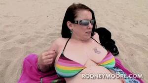 fat beach breasts - Desire Deluca BBW Bikini at the Beach Sucking and Fucking - Pornhub.com