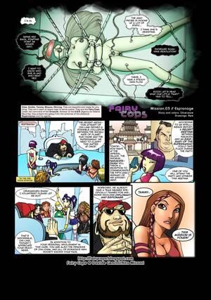 extreme deepthroat faries - Fairy Cops 3 Rem - Porn Cartoon Comics