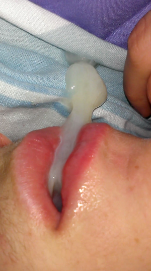 dripping oral cumshot - Cum dripping from sleeping girlfriend's mouth | MOTHERLESS.COM â„¢