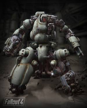 Fallout 4 Raider Porn - ArtStation - Fallout 4 Sentry Bot, Dennis Mejillones