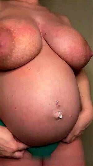huge pregnant boobs - Watch Too big boobs try on - Pregnant, Busty, Try On Porn - SpankBang