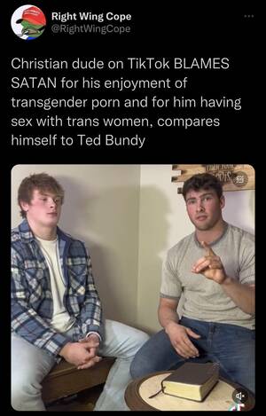 Jesus And Satan Gay Porn - Satan did itâ€ + â€œJesus forgivesâ€ = brainwashed assholes everywhere :  r/WhitePeopleTwitter