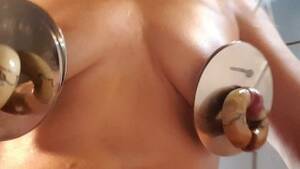 extreme nipple clips - nippleringlover huge nipple shields big nipple rings stretched nipple  piercings pierced pussy thong - Free Porn Videos - YouPorn
