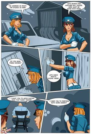 Hentai Shemale Orgy - Hentai tranny orgy with policewomen - T-Cartoons Tgirl cop Tranny orgy