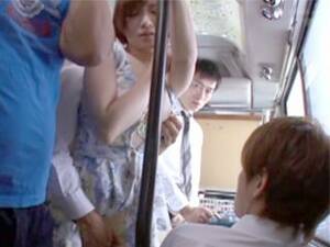 Asian Girl Groped On Bus - Sweet Asian Girl Groping In The Middle Of The Bus By Two Maniacs -  NonkTube.com